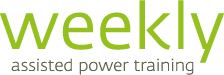 Weekly assisted power training Logo